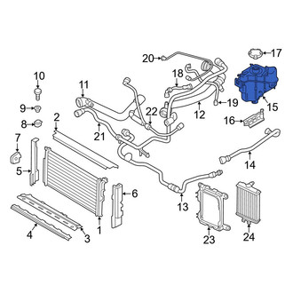 BMW OE - Engine Coolant Reservoir