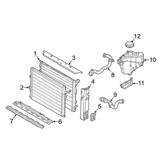 BMW OE - Cooling - Radiator & Components (Main), (Sedan)