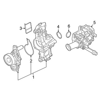 BMW OE - Cooling - Water Pump (Sedan)