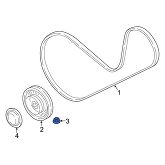 BMW OE - Belt Tensioner Nut