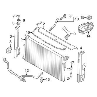 BMW OE - Cooling - Radiator & Components (Main, Engine Cooling)