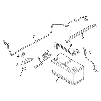 BMW OE - Electrical - Battery (Conventional), (Base)