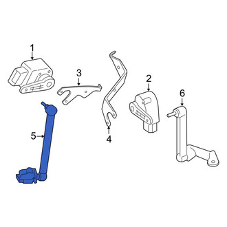BMW OE - Front Headlight Level Sensor Strut Support