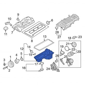 BMW 4-Series OEM Engine Parts - Rebuild Kits, Pistons | CARiD