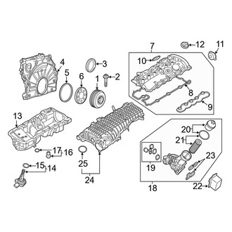 BMW OE - Engine Parts (Sedan)