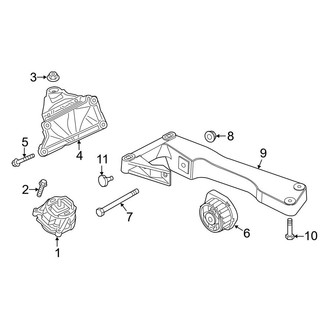 BMW OE - Engine & Transmission Mounting (Sedan)