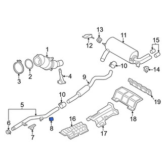 BMW OE - Exhaust System Hanger