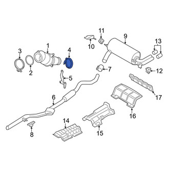 BMW OE - Exhaust Clamp