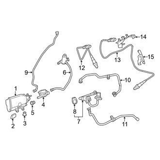 BMW OE - Emission System - Emission Components (Sedan)