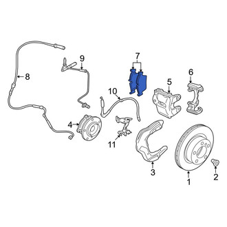 BMW OE - Front Disc Brake Pad Set