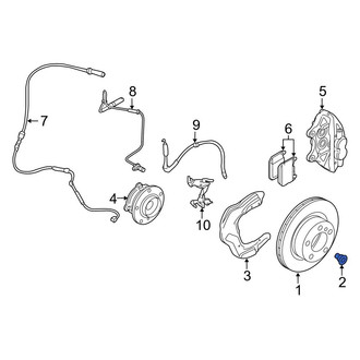 BMW OE - Disc Brake Rotor Bolt