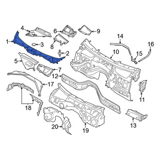 BMW OE - Cowl Cover