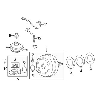 BMW OE - Cowl - Components on Dash Panel (Wagon)