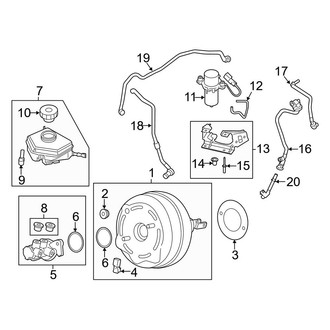 BMW OE - Cowl - Components on Dash Panel (Base)
