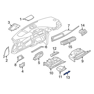 BMW OE - Instrument Panel Trim Panel
