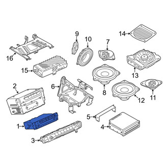 BMW OE - Radio Control Unit