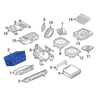BMW OE - Radio Control Unit