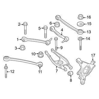 BMW OE - Rear Suspension - Suspension Components