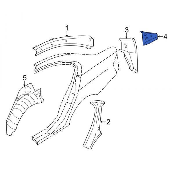 Quarter Panel Reinforcement