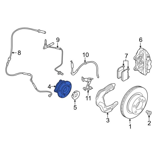 Wheel Bearing and Hub Assembly