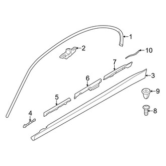 BMW OE - Pillars, Rocker & Floor - Exterior Trim (Wagon)