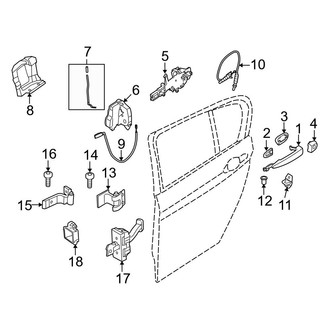BMW OE - Rear Door - Lock & Hardware (Wagon)