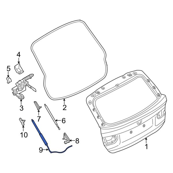 Tailgate Lift Motor