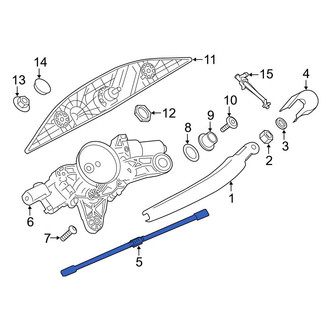 BMW OE - Rear Wiper Blade