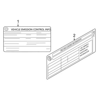 BMW OE - Information Labels - Labels