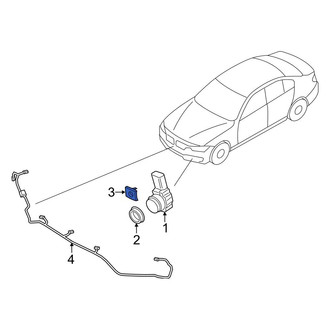 BMW OE - Front Parking Aid Sensor Bracket