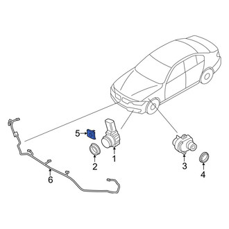 BMW OE - Front Parking Aid Sensor Bracket