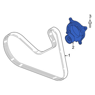 BMW OE - Accessory Drive Belt Tensioner Assembly