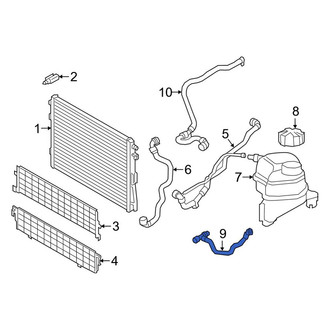 BMW OE - Turbocharger Coolant Supply Line