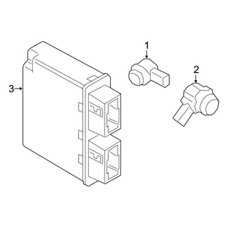 BMW OE - Electrical Components (Park Distance Control), (Base)
