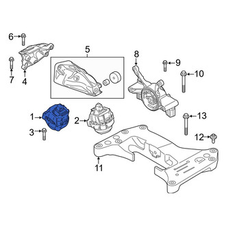BMW OE - Front Right Engine Mount