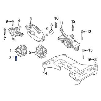 BMW OE - Engine Mount Bolt