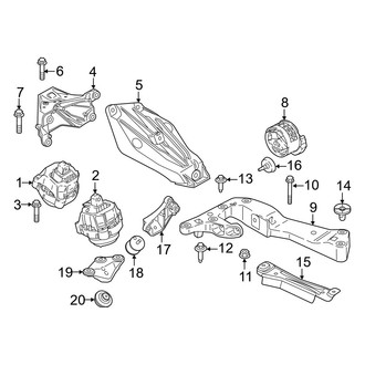 BMW OE - Engine & Transmission Mounting (Competition xDrive)