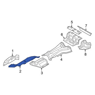 BMW OE - Exhaust Heat Shield