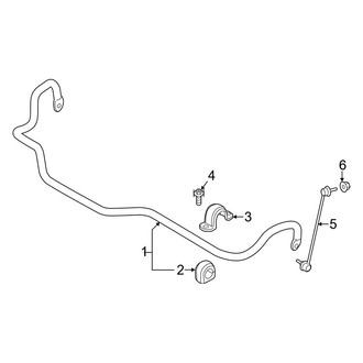BMW OE - Front Suspension - Stabilizer Bar & Components (Base)