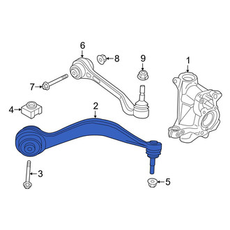 BMW OE - Front Left Forward Suspension Control Arm