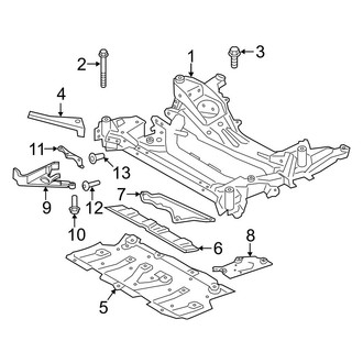 BMW OE - Front Suspension - Suspension Mounting