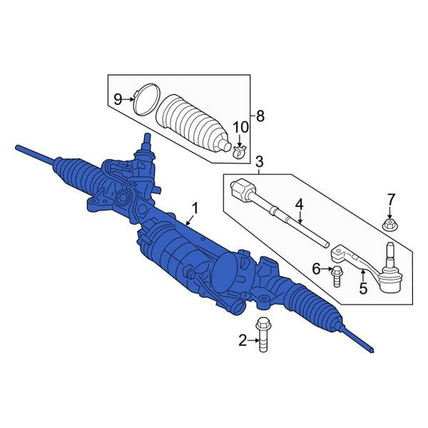 Rack and Pinion Assembly