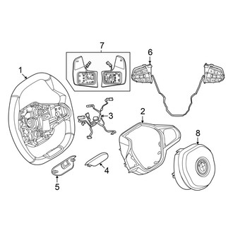 BMW OE - Steering Wheel & Trim (W/O M Sport)
