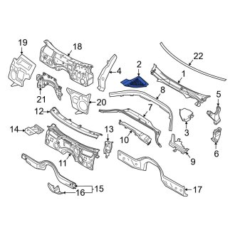 BMW 4-Series Cowl Panels & Parts | Vent Grills — CARiD.com