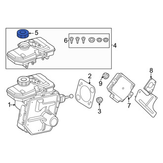 BMW OE - Brake Master Cylinder Reservoir Cap