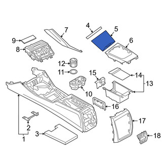 BMW OE - Console Lid