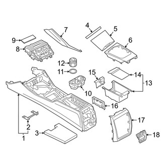 BMW OE - Center Console