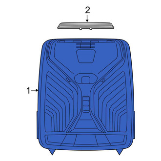 BMW OE - Upper Overhead Console
