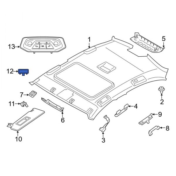 Sun Visor Light