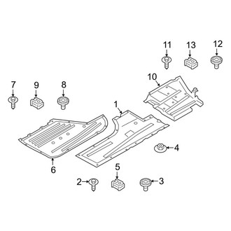 BMW OE - Pillars, Rocker & Floor - Under Cover & Splash Shields